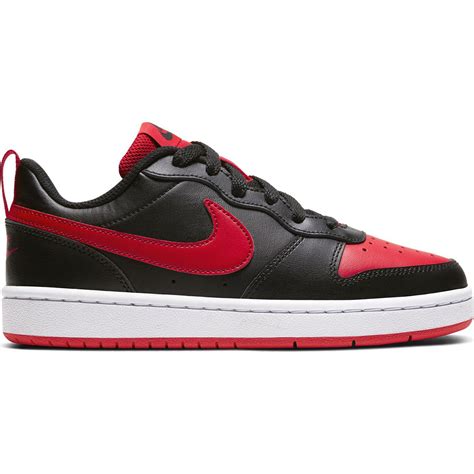 nike court borough low gs sneakers zwart 43|nike court borough mid 2.